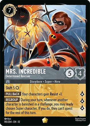 Mrs. Incredible (Determined Rescuer) - 195/204 - Legendary