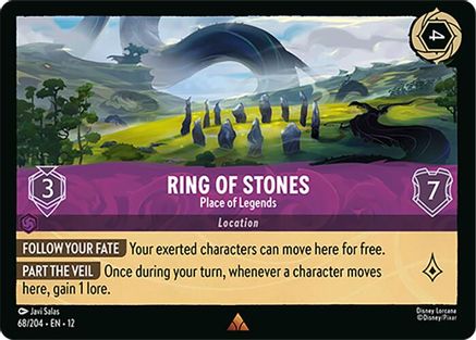 Ring of Stones (Place of Legends) - 68/204 - Rare (Foil)
