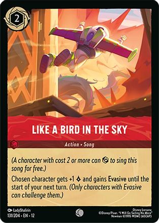 Like A Bird In the Sky - 131/204 - Common (Foil)