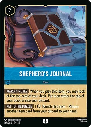 Shepherd's Journal - 169/204 - Uncommon (Foil)