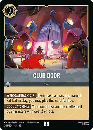 Club Door - 202/204 - Uncommon