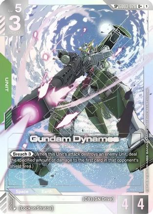 Gundam Dynames (SP) (U+) (GD03-020) - Phantom Aria Holofoil