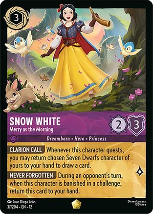 Snow White (Merry as the Morning) - 37/204 - Legendary
