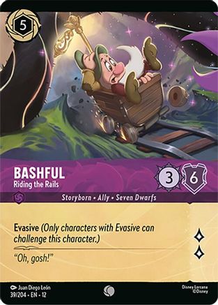 Bashful (Riding the Rails) - 39/204 - Foil (Foil)