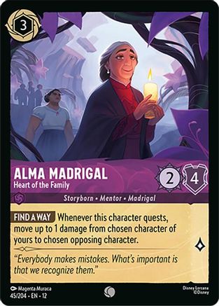 Alma Madrigal (Heart of the Family) - 45/204 - Common