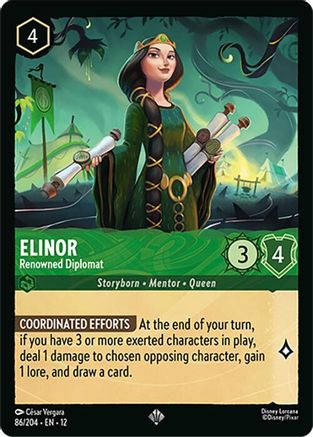 Elinor (Renowned Diplomat) - 86/204 - Super Rare