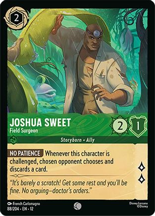 Joshua Sweet (Field Surgeon) - 88/204 - Common (Foil)