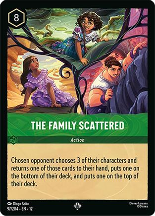 The Family Scattered - 97/204 - Super Rare (Foil)