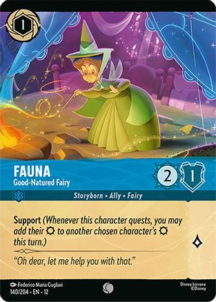 Fauna (Good-Natured Fairy) - 140/204 - Foil (Foil)