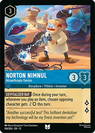 Norton Nimnul (Misanthropic Genius) - 146/204 - Uncommon (Foil)