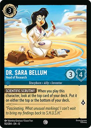 Dr. Sara Bellum (Head of Research) - 152/204 - Common (Foil)