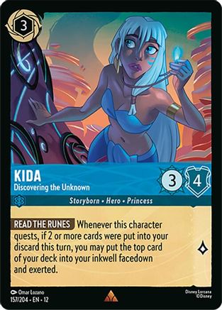 Kida (Discovering the Unknown) - 157/204 - Rare (Foil)