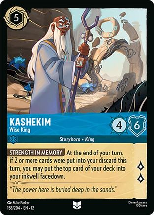 Kashekim (Wise King) - 158/204 - Uncommon (Foil)