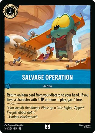 Salvage Operation - 165/204 - Uncommon (Foil)