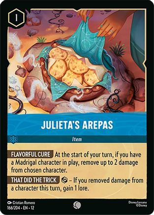 Julieta's Arepas - 166/204 - Common (Foil)