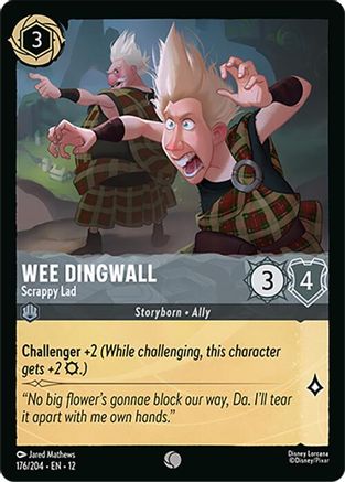 Wee Dingwall (Scrappy Lad) - 176/204 - Common