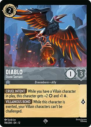 Diablo (Stone Servant) - 196/204 - Super Rare