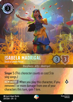 Isabela Madrigal (Such a Lovely Voice) - 207/204 - Epic