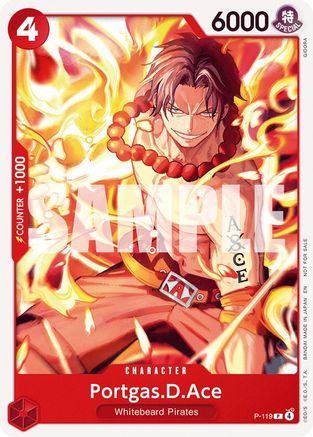 Portgas.D.Ace (Pirates Party 2026 Vol. 1) (P-119) -  - Promo -