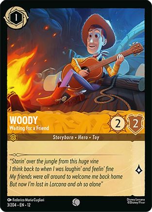 Woody (Waiting for a Friend) - 3/204 - Common