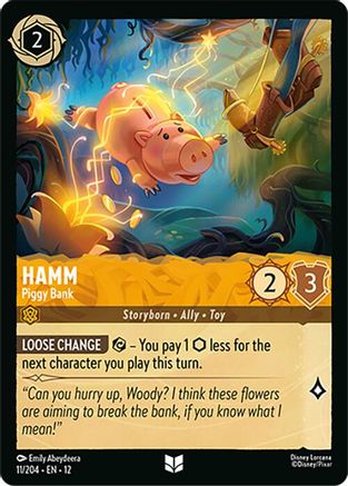 Hamm (Piggy Bank) - 11/204 - Uncommon (Foil)