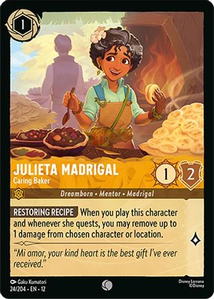 Julieta Madrigal (Caring Baker) - 24/204 - Common (Foil)