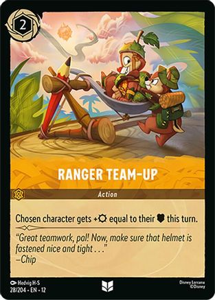 Ranger Team-Up - 28/204 - Uncommon