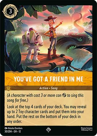 You've Got a Friend in Me - 30/204 - Super Rare (Foil)