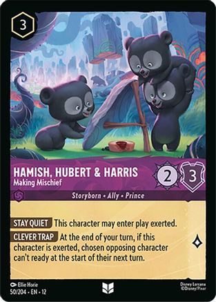 Hamish, Hubert & Harris (Making Mischief) - 50/204 - Uncommon