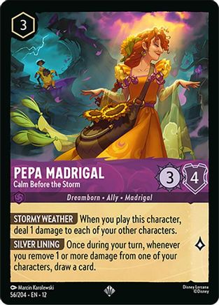 Pepa Madrigal (Calm Before the Storm) - 56/204 - Super Rare