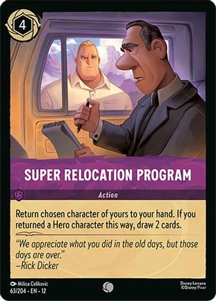 Super Relocation Program - 63/204 - Common