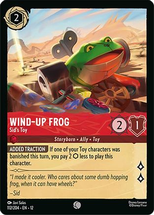 Wind-Up Frog (Sid's Toy) - 112/204 - Common (Foil)