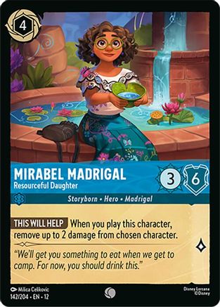 Mirabel Madrigal (Resourceful Daughter) - 142/204 - Common (Foil)