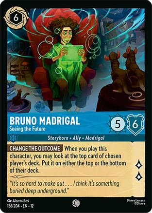 Bruno Madrigal (Seeing the Future) - 156/204 - Common