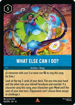 What Else Can I Do? - 163/204 - Rare
