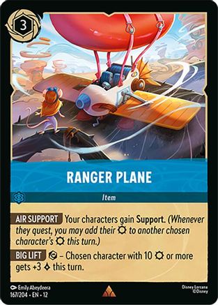 Ranger Plane - 167/204 - Rare (Foil)