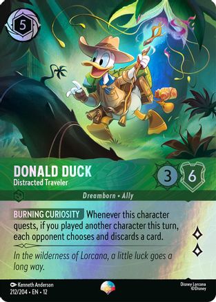 Donald Duck (Distracted Traveler) - 212/204 - Epic