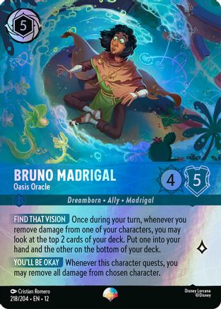 Bruno Madrigal (Oasis Oracle) - 218/204 - Epic