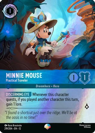 Minnie Mouse (Practical Traveler) - 219/204 - Epic