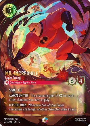 Mr. Incredible (Super Strong) - 234/204 - Enchanted