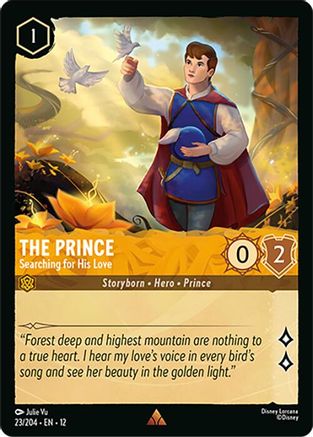 The Prince (Searching for His Love) - 23/204 - Rare
