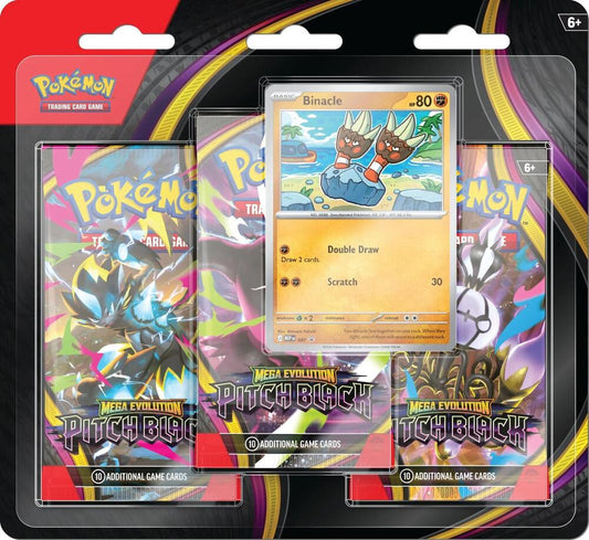 Pitch Black 3-Pack Blister - ME05: Pitch Black (ME05)