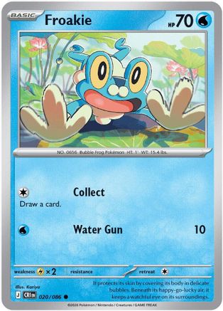 Froakie 020/086 - Common