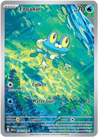 Froakie 088/086 - Holofoil - Illustration Rare