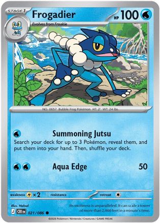 Frogadier 021/086 - Common