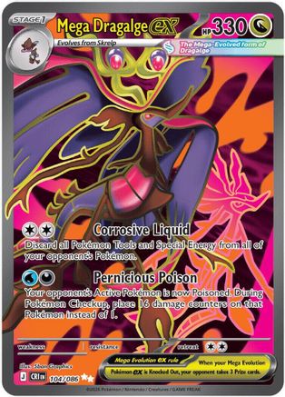Mega Dragalge ex 104/086 - Ultra Rare