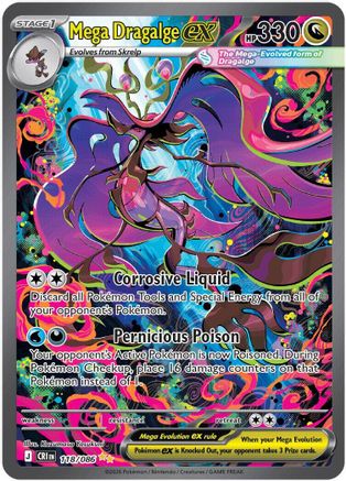 Mega Dragalge ex 118/086 - Holofoil - Special Illustration Rare