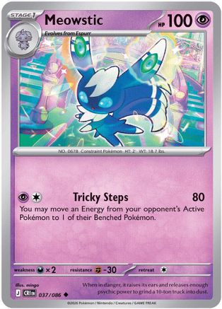 Meowstic 037 - Uncommon