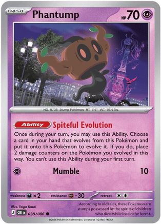 Phantump 038 - Reverse Holofoil - Common