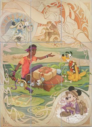 Wilds Unkown Puzzle Insert -